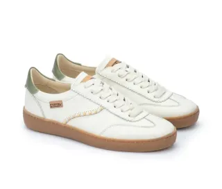 Zapatos Pikolinos Lanzarote Blanco/Verde