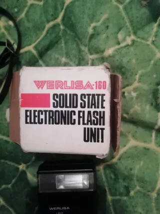 Cámara de fotos negra