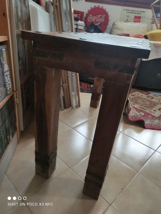 Mesa madera tropical maciza