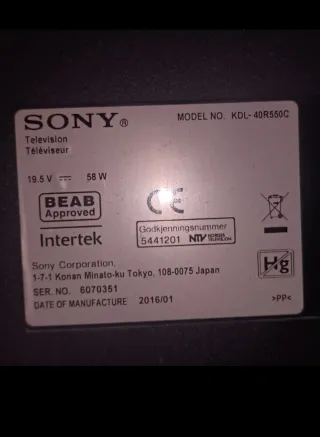Smart TV Sony Bravia 42