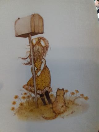 Lote 10 Postales Vintage Holly Hobbie