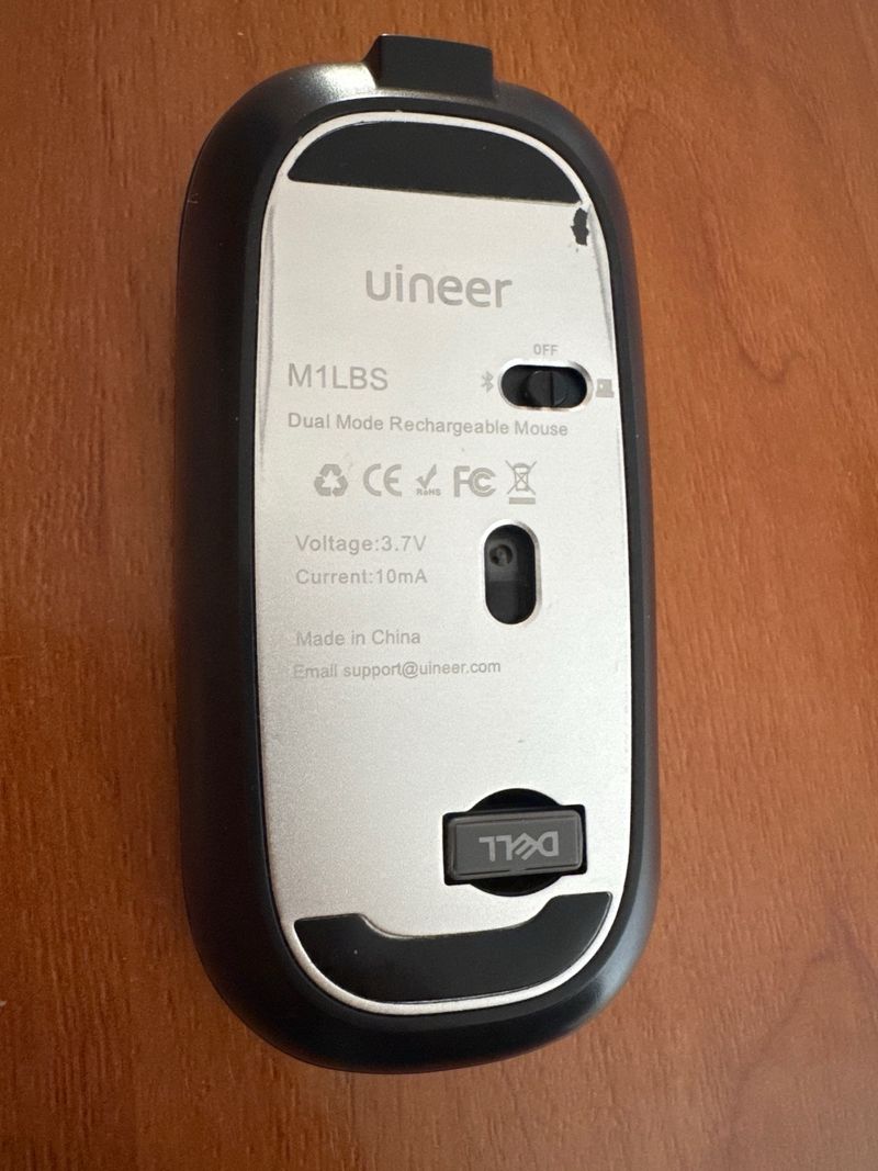 Ratón inalámbrico dell carga usb tipo c afbeelding 2