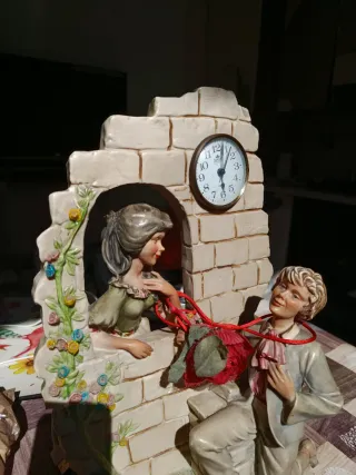 Orologio Capodimonte Romeo e Giulietta