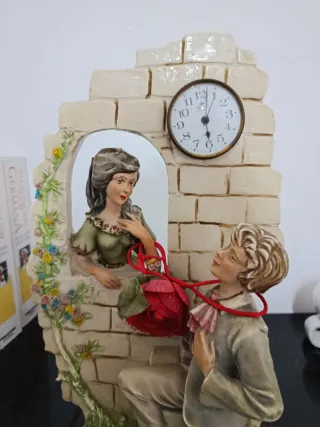 Orologio Capodimonte Romeo e Giulietta