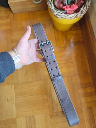 Cinturón artesanal de cuero