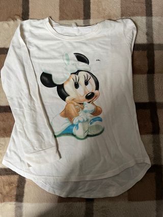 Camiseta Minnie Mouse fina