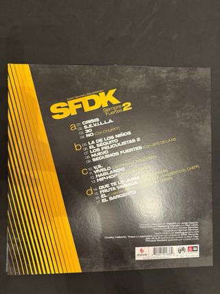 SFDK Siempre Fuertes 2 Vinilo LP Firmado