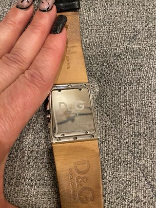 Reloj Dolce & Gabbana Negro/Plata