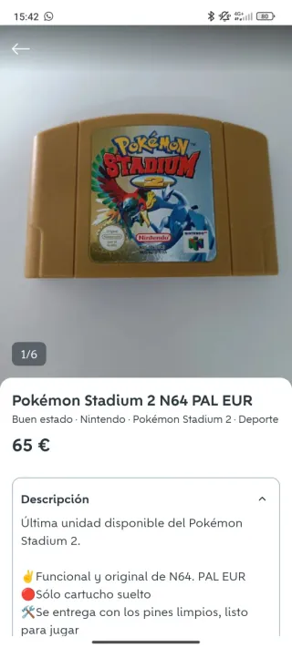 Pokemon Stadium 2 Nintendo 64 EUR