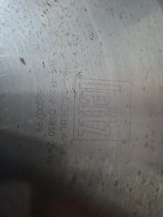 Sierra circular metal duro .Leitz.