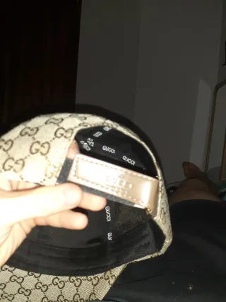 Gorra Gucci Beige Multicolor