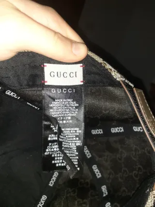 Gorra Gucci Beige Multicolor