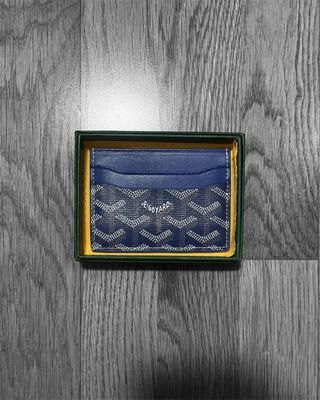 Tarjetero Goyard Verde