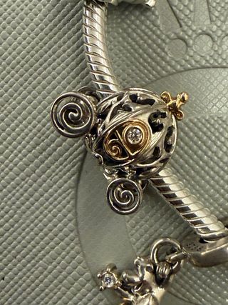 Pulsera Pandora Disney 100 Años COMPLETA NUEVA