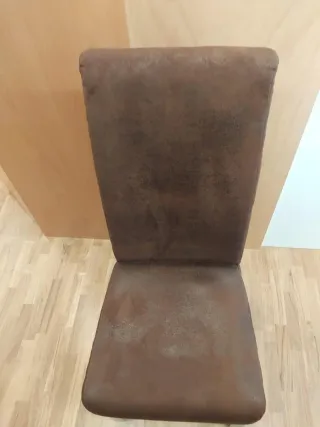 4 Sillas de salón tapizadas