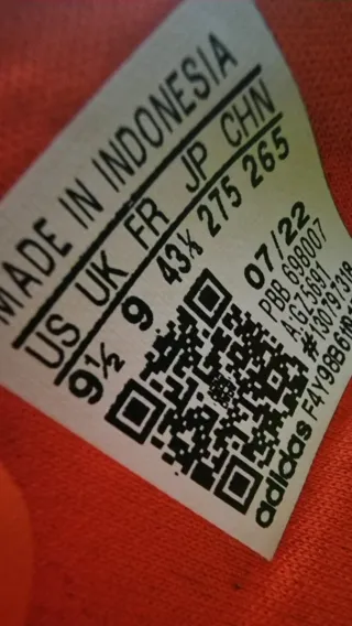 Bambas fútbol sala Adidas Naranja y Verde