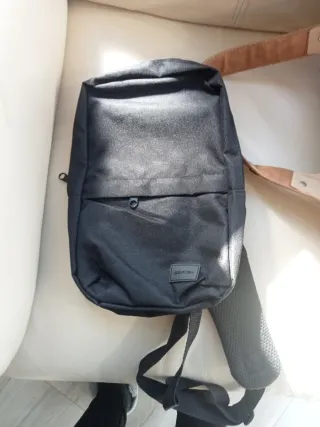 Bolso grande de piel marrón. Regalo bandolera