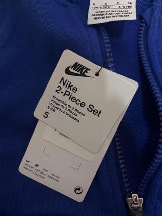 Conjunto Nike 2 Piezas Talla S