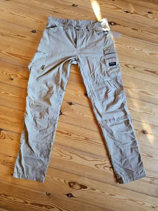 4 Pantalones Monza Talla 44 Gris