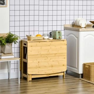 Mesa Plegable de Comedor dos tableros plegables