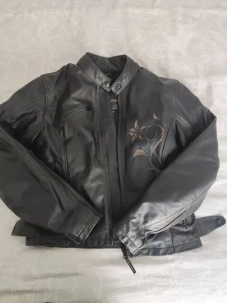 Chaqueta de moto para mujer