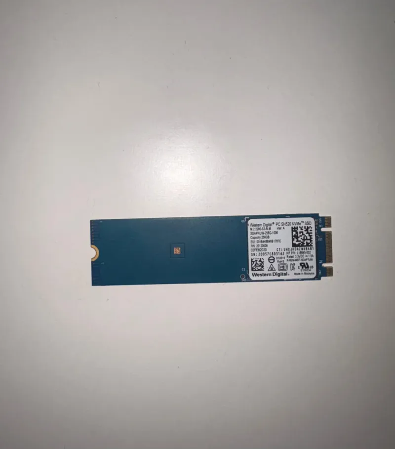 SSD Western Digital NVMe 256GB