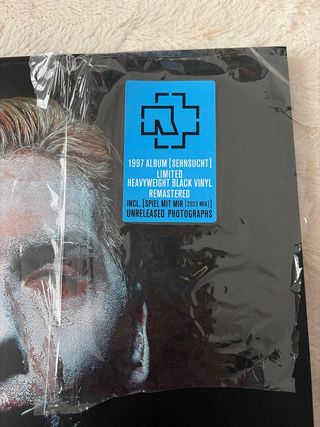 Vinilo Rammstein Sehnsucht Anniversary Edition