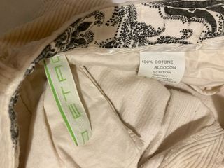 Set 3 pantaloni Etro velluto taglia 52