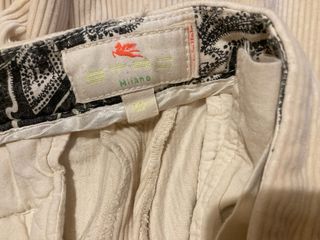 Set 3 pantaloni Etro velluto taglia 52