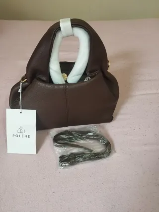 Bolso marrón piel italiana