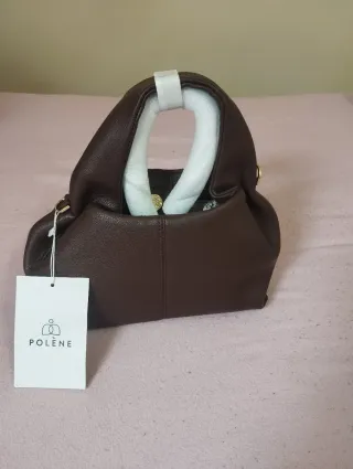Bolso marrón piel italiana