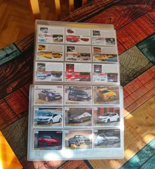 Colección Cromos Monstruos del Asfalto