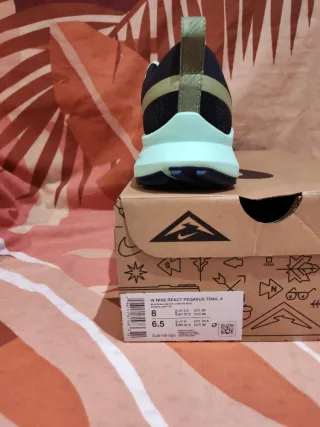 T39 Zapatillas W Nike React Pegasus Trail 4