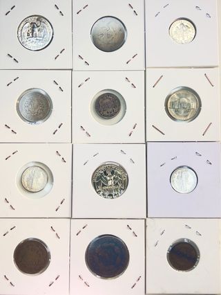 Lote Monedas Estados Unidos plata Antiguas