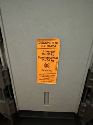 Silla coche Britax Römer