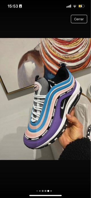 Nike Air Max 97 Undefeated Talla 38