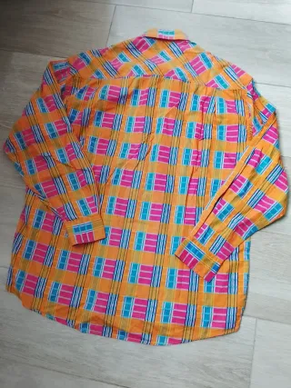 Camicia Chesterfield a quadri taglia XL