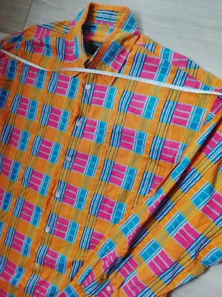 Camicia Chesterfield a quadri taglia XL