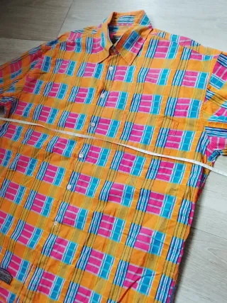 Camicia Chesterfield a quadri taglia XL