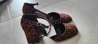 Zapatos Zara Talla 38 Animal Print
