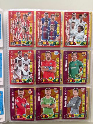 Álbum Adrenalyn 2017-18 LaLiga + 508 Cromos