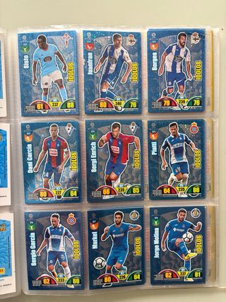 Álbum Adrenalyn 2017-18 LaLiga + 508 Cromos