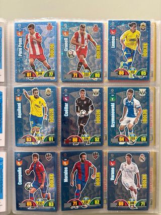 Álbum Adrenalyn 2017-18 LaLiga + 508 Cromos