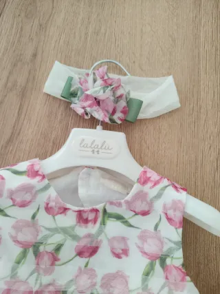 Vestito elegante bambina con fascia