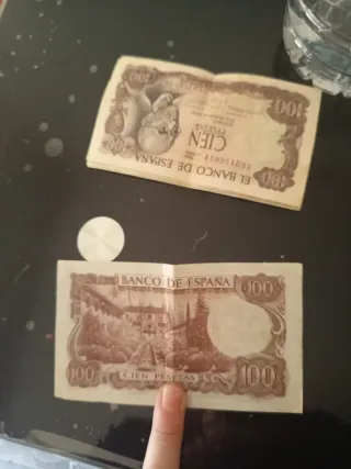 Billete 100 pesetas El Banco de España 1970