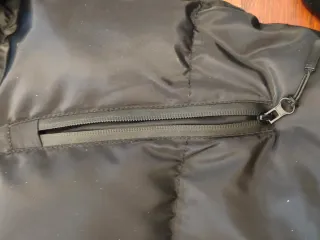 Abrigo Burberry Negro con Capucha