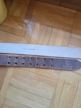 Cinturón artesanal de cuero