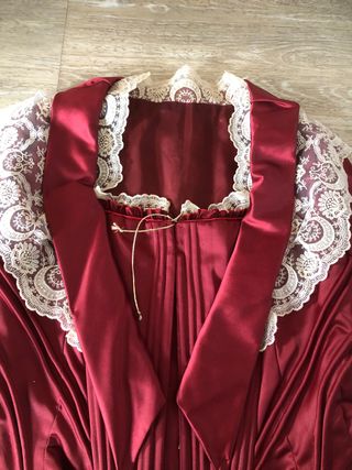 Corpiño Fallera Bordado  Color bordeó