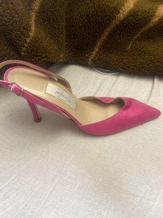 Zapatos de tacón Franjul rosas