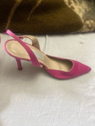 Zapatos de tacón Franjul rosas